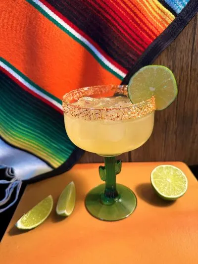 Mezcal Margarita drink