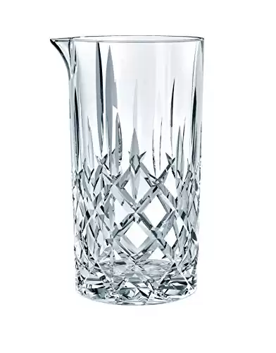 Nachtmann Mixing Glass, Crystal Glass Mixer, Clear, Noblesse Collection, Perfect Shaker for Cocktails, Professional Bartender's Beaker & Mixing Pitcher