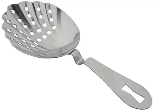 Barfly Scalloped Julep Strainer, Stainless Steel